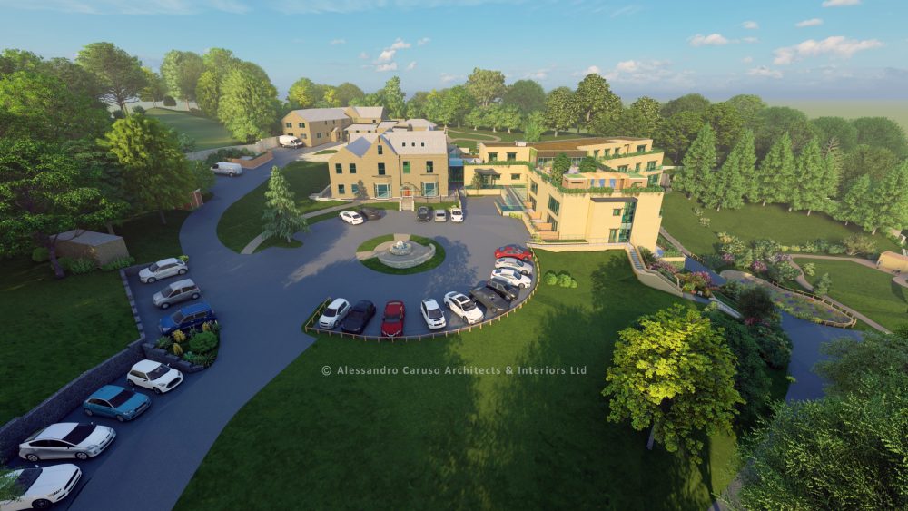 Porritt Care Village - 3D rendering by ACA Architects